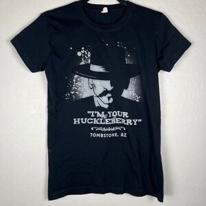 I'm Your Huckleberry Tombstone‎ AZ Graphic T-Shirt Western Movie Quote XL